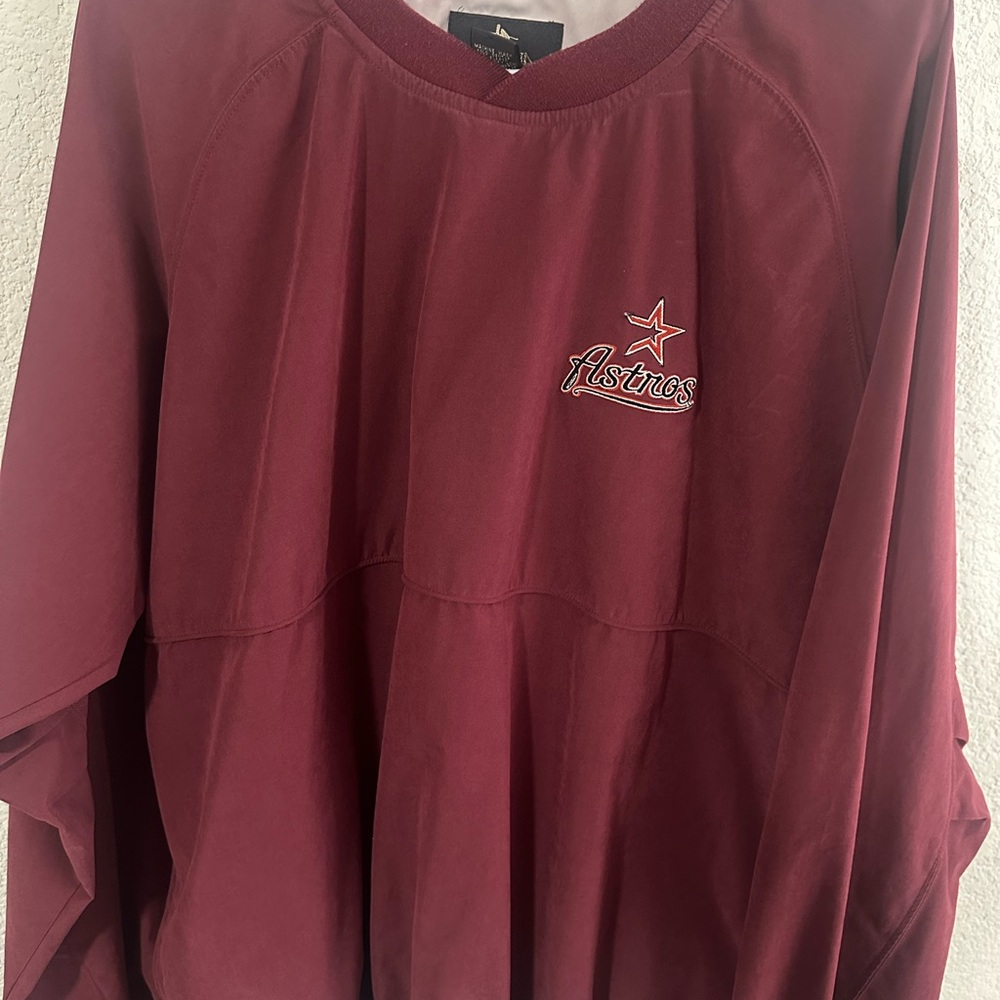Men’s Vintage Antigua Houston Astros pullover windbreaker jacket - Picture 1 of 4